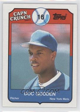 1989 Topps Cap'n Crunch - Food Issue [Base] #17 - Dwight Gooden