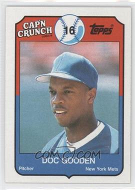 1989 Topps Cap'n Crunch - Food Issue [Base] #17 - Dwight Gooden