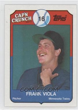 1989 Topps Cap'n Crunch - Food Issue [Base] #4 - Frank Viola