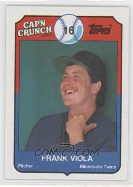1989 Topps Cap'n Crunch - Food Issue [Base] #4 - Frank Viola