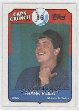 1989 Topps Cap'n Crunch - Food Issue [Base] #4 - Frank Viola