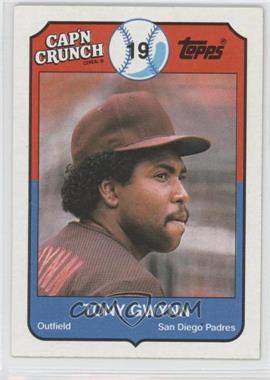 1989 Topps Cap'n Crunch - Food Issue [Base] #5 - Tony Gwynn