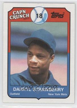 1989 Topps Cap'n Crunch - Food Issue [Base] #7 - Darryl Strawberry