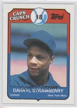 1989 Topps Cap'n Crunch - Food Issue [Base] #7 - Darryl Strawberry