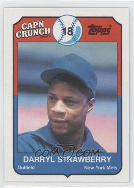 1989 Topps Cap'n Crunch - Food Issue [Base] #7 - Darryl Strawberry