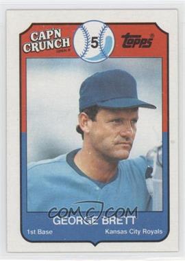 1989 Topps Cap'n Crunch - Food Issue [Base] #9 - George Brett