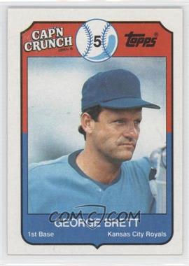 1989 Topps Cap'n Crunch - Food Issue [Base] #9 - George Brett