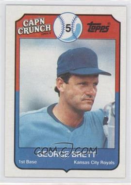 1989 Topps Cap'n Crunch - Food Issue [Base] #9 - George Brett