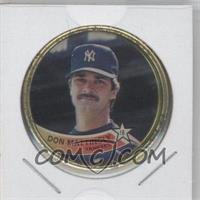 1989 Topps Coins - [Base] #43 - Don Mattingly [Noted]
