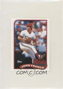 1989 Topps Double Headers - [Base] #_JOFR - John Franco