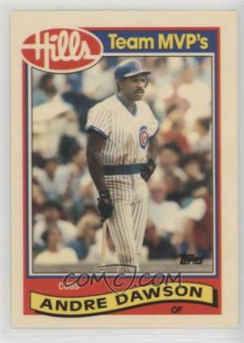 1989 Topps Hills Team MVP's - Box Set [Base] #11 - Andre Dawson