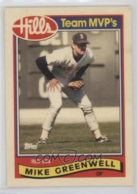 1989 Topps Hills Team MVP's - Box Set [Base] #15 - Mike Greenwell