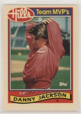 1989 Topps Hills Team MVP's - Box Set [Base] #18 - Danny Jackson [EX to NM]