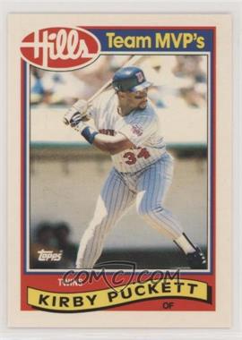 1989 Topps Hills Team MVP's - Box Set [Base] #23 - Kirby Puckett