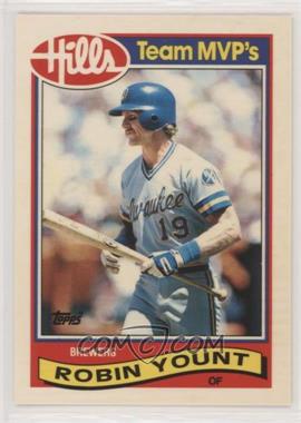 1989 Topps Hills Team MVP's - Box Set [Base] #33 - Robin Yount