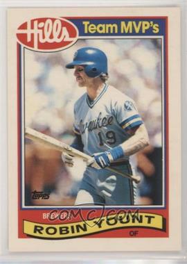 1989 Topps Hills Team MVP's - Box Set [Base] #33 - Robin Yount