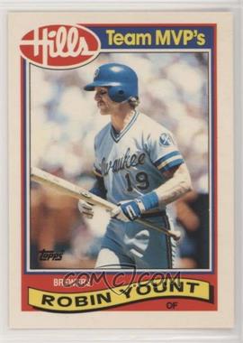 1989 Topps Hills Team MVP's - Box Set [Base] #33 - Robin Yount