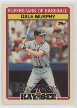 1989 Topps Kay Bee Toys Superstars of Baseball - Box Set [Base] #22 - Dale Murphy