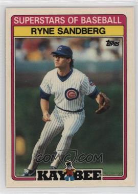 1989 Topps Kay Bee Toys Superstars of Baseball - Box Set [Base] #26 - Ryne Sandberg