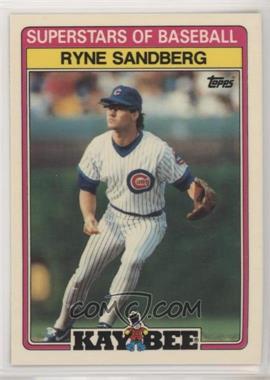 1989 Topps Kay Bee Toys Superstars of Baseball - Box Set [Base] #26 - Ryne Sandberg