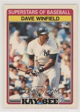 1989 Topps Kay Bee Toys Superstars of Baseball - Box Set [Base] #32 - Dave Winfield