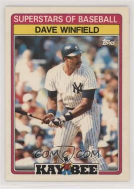 1989 Topps Kay Bee Toys Superstars of Baseball - Box Set [Base] #32 - Dave Winfield