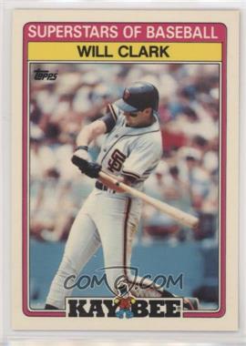 1989 Topps Kay Bee Toys Superstars of Baseball - Box Set [Base] #6 - Will Clark