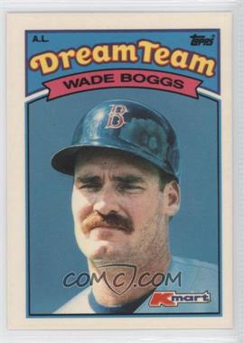 1989 Topps Kmart Dream Team - Box Set [Base] #14 - Wade Boggs