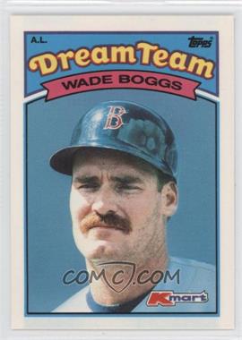 1989 Topps Kmart Dream Team - Box Set [Base] #14 - Wade Boggs