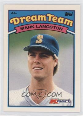 1989 Topps Kmart Dream Team - Box Set [Base] #21 - Mark Langston