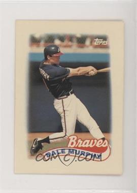 1989 Topps League Leaders Minis - [Base] #1 - Dale Murphy