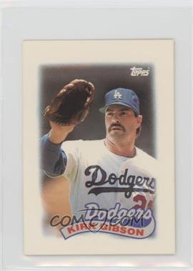 1989 Topps League Leaders Minis - [Base] #17 - Kirk Gibson