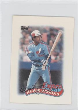 1989 Topps League Leaders Minis - [Base] #21 - Hubie Brooks