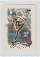 David Cone [Noted]