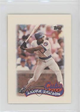 1989 Topps League Leaders Minis - [Base] #3 - Andre Dawson