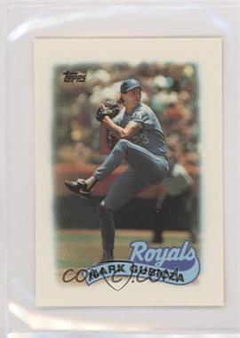 1989 Topps League Leaders Minis - [Base] #55 - Mark Gubicza