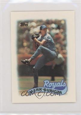 1989 Topps League Leaders Minis - [Base] #55 - Mark Gubicza