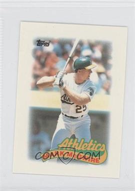 1989 Topps League Leaders Minis - [Base] #70 - Mark McGwire