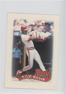 1989 Topps League Leaders Minis - [Base] #8 - Eric Davis