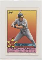 Jose Canseco (Pedro Guerrero 40, Bill Swift 228)