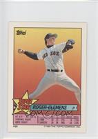 Roger Clemens (Sid Bream 125, Dan Pasqua 301)