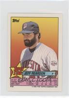 Jeff Reardon (Chris Brown 103, Ruben Sierra 242)