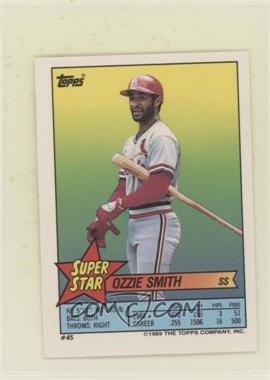 1989 Topps Super Star Sticker Back Cards - [Base] #47.77 - Eric Davis (Tim Raines 77) [EX to NM]