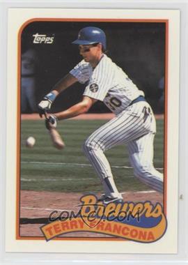 1989 Topps Traded - Box Set [Base] - Collector's Edition (Tiffany) #35T - Terry Francona