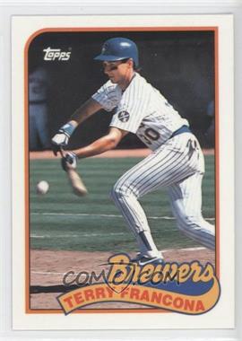 1989 Topps Traded - Box Set [Base] - Collector's Edition (Tiffany) #35T - Terry Francona