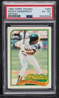 Rickey Henderson [PSA 6 EX‑MT]