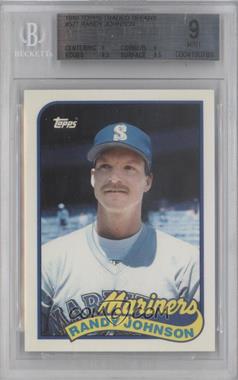 1989 Topps Traded - Box Set [Base] - Collector's Edition (Tiffany) #57T - Randy Johnson [BGS 9 MINT]