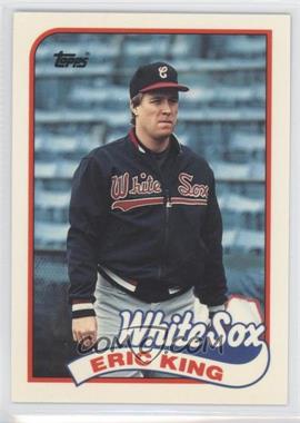 1989 Topps Traded - Box Set [Base] - Collector's Edition (Tiffany) #61T - Eric King