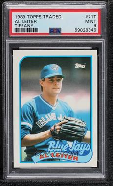 1989 Topps Traded - Box Set [Base] - Collector's Edition (Tiffany) #71T - Al Leiter [PSA 9 MINT]