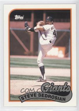 1989 Topps Traded - Box Set [Base] - Collector's Edition (Tiffany) #8T - Steve Bedrosian